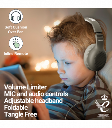 MAJORITY SUPERSTAR KIDS HEADPHONES GREY