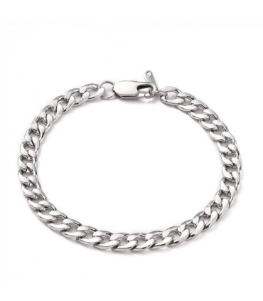 Mens Curb Chain Bracelet