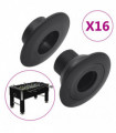 vidaXL Football Table Bearings for 15.9/16 mm Rod 16 pcs