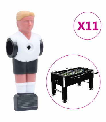 vidaXL Football Table Players for 15.9 mm Rod 22 pcs