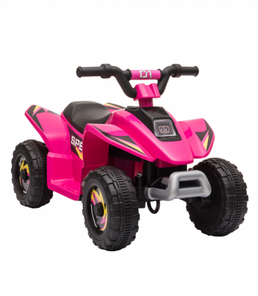 6V Kids Electric Ride on Car with Big Wheels 18-36 Months Toddlers Pink