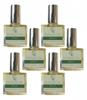 Cuticle Oil Basic to soften your cuticles x6 bottles