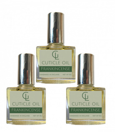 Cuticle Oil Frankincense to soften your cuticles x3 bottles