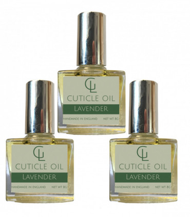 Cuticle Oil Lavender to soften your cuticles x3 bottles
