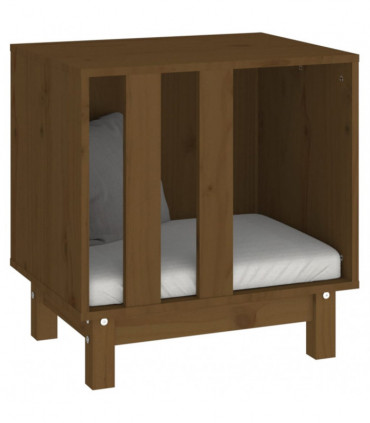Dog House Honey Brown 50x40x52 cm Solid Wood Pine