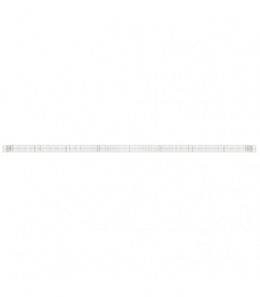 Gabion Raised Bed Galvanised Steel 800x100x20 cm