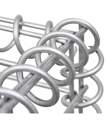 Gabion Raised Bed Steel 50x50x100 cm