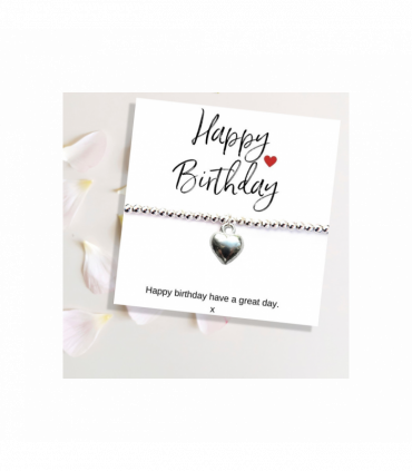 Happy Birthday Bracelet - Message Card
