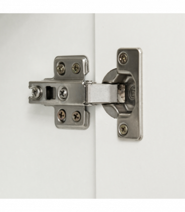 High Gloss Storage Cabinet for Bedroom Living Room Dining Room White