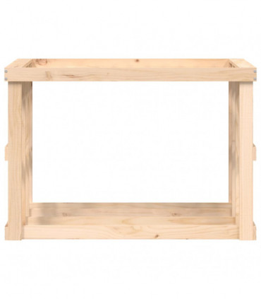 Outdoor Log Holder 108x52x74 cm Solid Wood Pine