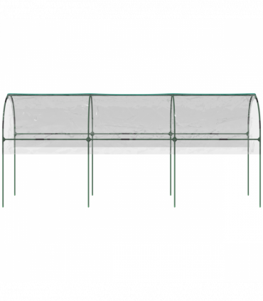 Outsunny Tomato Greenhouse with Top Tap, Pointed Bottom and Guy Ropes, Clear