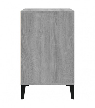 Shoe Cabinet Grey Sonoma 102x36x60 cm Engineered Wood