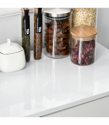 Side Cabinet with 2 Door Cabinet and 2 Drawer for Home Office White