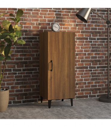 Sideboard Brown Oak 34.5x34x90 cm Engineered Wood