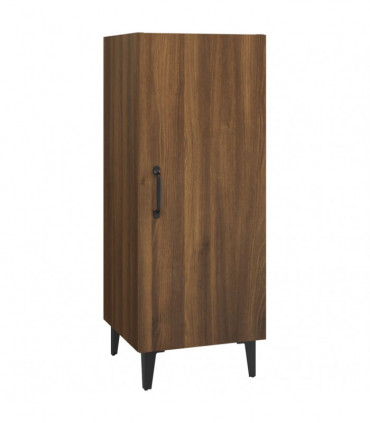 Sideboard Brown Oak 34.5x34x90 cm Engineered Wood