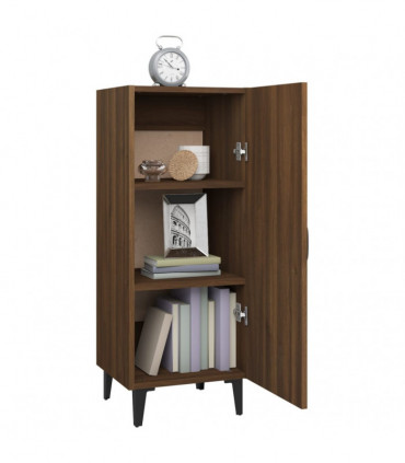 Sideboard Brown Oak 34.5x34x90 cm Engineered Wood