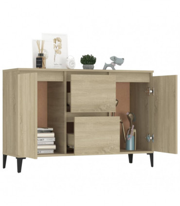 Sideboard Sonoma Oak 104x35x70 cm Engineered Wood