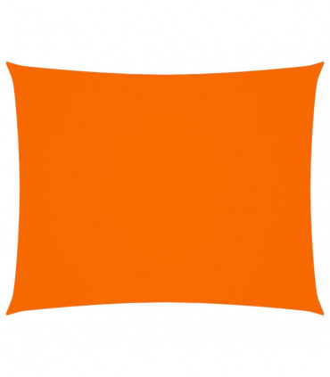 Sunshade Sail Oxford Fabric Rectangular 5x6 m Orange