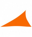 Sunshade Sail Oxford Fabric Triangular 3x4x5 m Orange