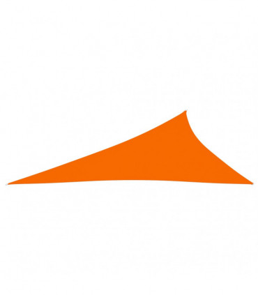 Sunshade Sail Oxford Fabric Triangular 3x4x5 m Orange