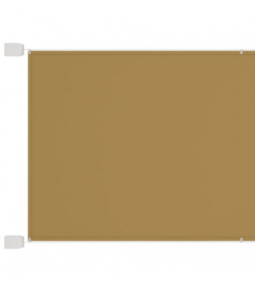 vidaXL Vertical Awning Beige 100x1200 cm Oxford Fabric