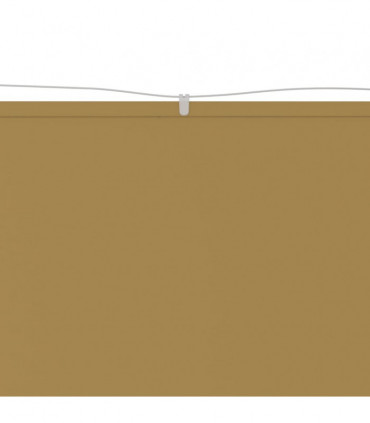 vidaXL Vertical Awning Beige 100x1200 cm Oxford Fabric