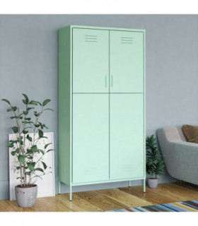 Wardrobe Mint 90x50x180 cm Steel