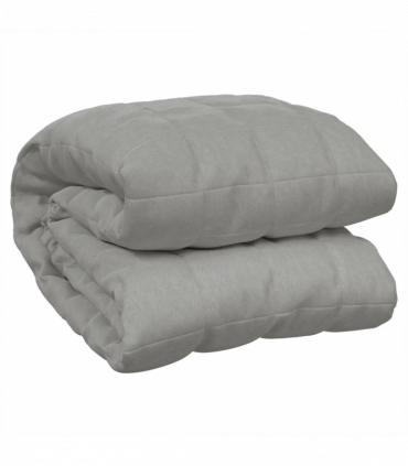 Weighted Blanket Grey 200x225 cm 13 kg Fabric