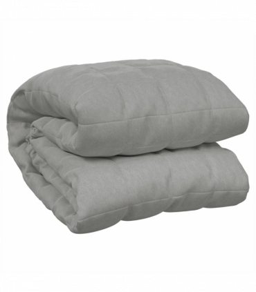 Weighted Blanket Grey 200x225 cm 13 kg Fabric