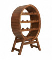 Wine Rack 13 Bottles Solid Acacia Wood