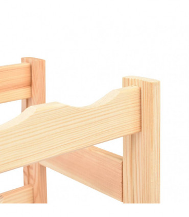 Wine Rack for 56 Bottles Pinewood