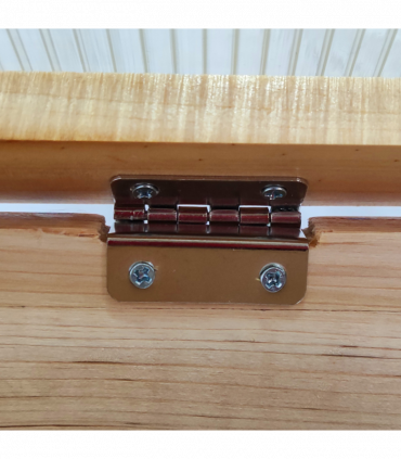 Wooden Cold Frame Greenhouse Grow House, 100 x 50 x 36 cm, Natural