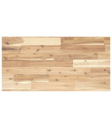 vidaXL Bathroom Vanity Top Untreated 100x40x2 cm Solid Wood Acacia