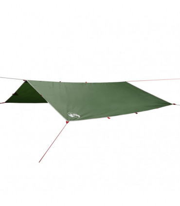 vidaXL Camping Tarp Green 300x294 cm Waterproof