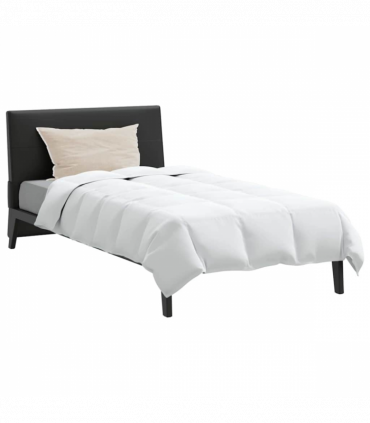 vidaXL Duvet Other with Pillow 2 pcs White 135 x 220 cm Down