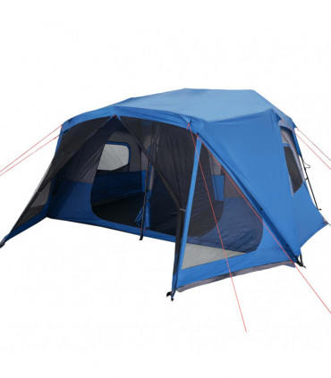 vidaXL Family Tent 10-Person Green Quick Release Waterproof