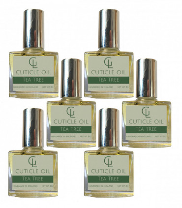 Cuticle Oil Tea Tree to soften your cuticles x6 bottles
