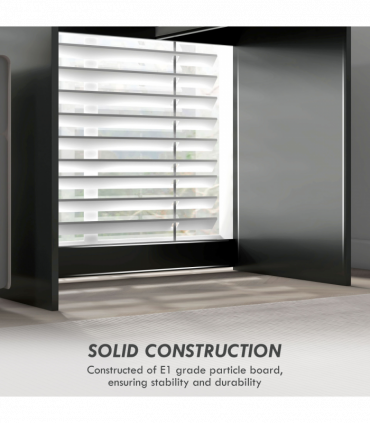 Particle board Grey 80cm x 45cm x 75cm Keyboard Tray Drawer Computer Desk