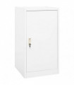 Saddle Cabinet White 53x53x105 cm Steel