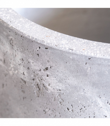 Vessara | Onyx Dusk – 68cm Extra Large Concrete Tall Vase Planter – 61L Round Plant Pot