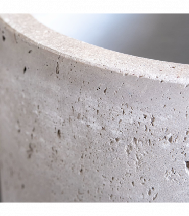 Vessara | Truffle – 55cm Tall Concrete Planter – 32L Vase-Style Plant Pot
