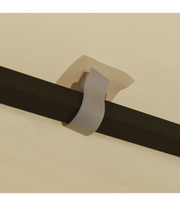 vidaXL Gazebo 3x3 m Cream