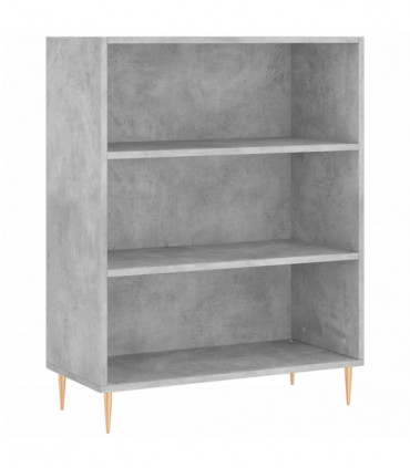 vidaXL Highboard Concrete Grey 69.5x32.5x180 cm Engineered Wood
