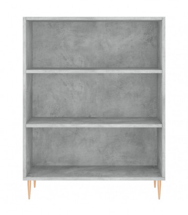 vidaXL Highboard Concrete Grey 69.5x32.5x180 cm Engineered Wood