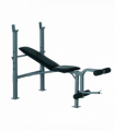 Adjustable Multi Gym Weight Bench Barbell Stand Chest Leg Abs Training HOMCOM