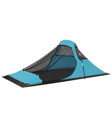 Camping Tent 317x240x100 cm Blue