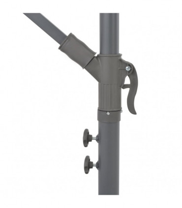 Cantilever Umbrella with Aluminium Pole 350 cm Terracotta