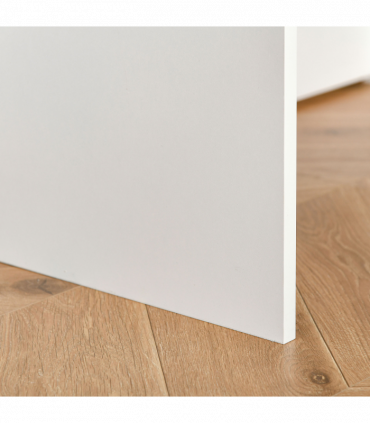 Computer Table with Keyboard Tray Drawer White Particle Board 80cm x 45cm x 75cm