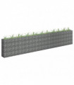 Gabion Raised Bed Galvanised Steel 450x30x90 cm