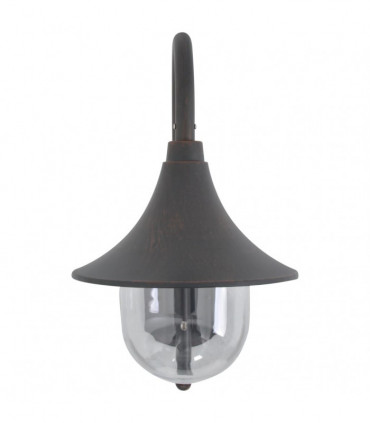 Garden Wall Lamp E27 42 cm Aluminium Bronze